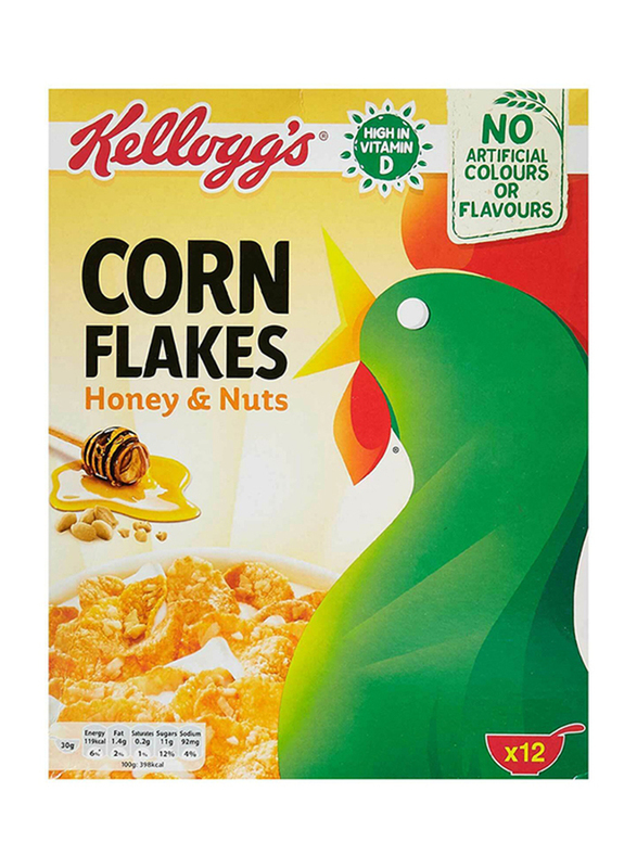 

Kellogg's Honey & Nuts Corn Flakes, 375g