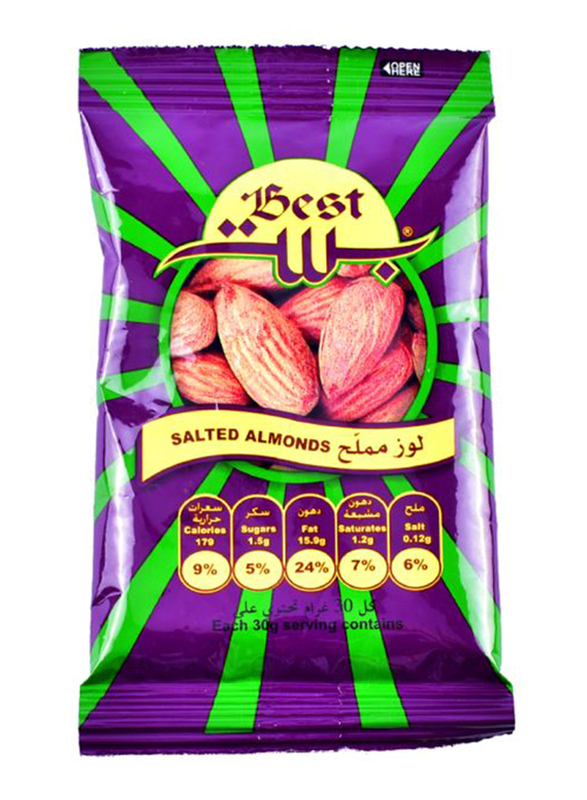 

Best Almighty Salted Almonds, 13g