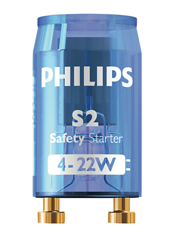 

Philips S2 4-22W Safety Starters, White