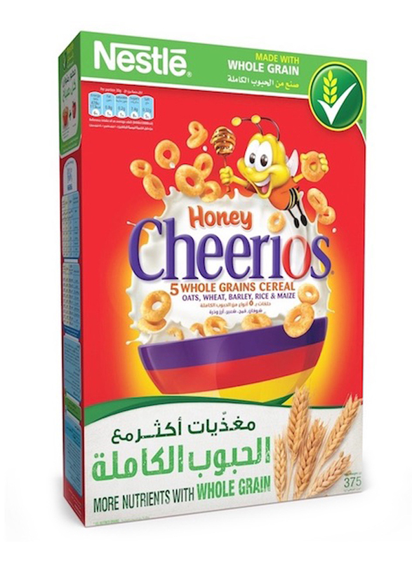 

Nestle Honey Cheerios Breakfast Cereals, 375g