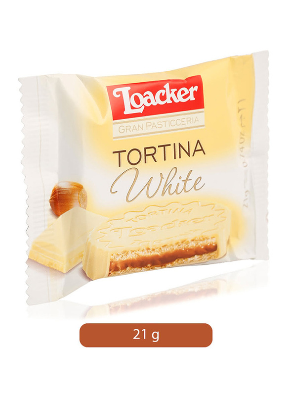 

Loacker White Tortina, 21g