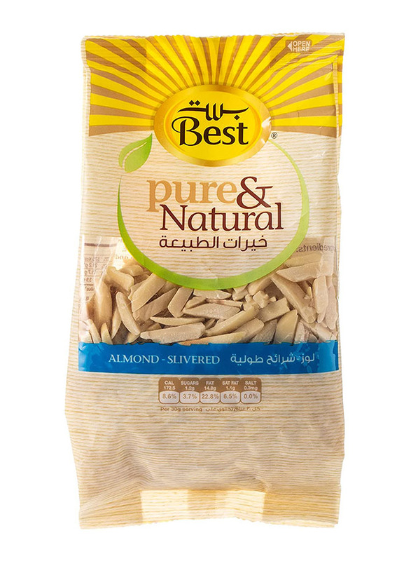 

Best Pure & Natural Slivered Almonds, 150g