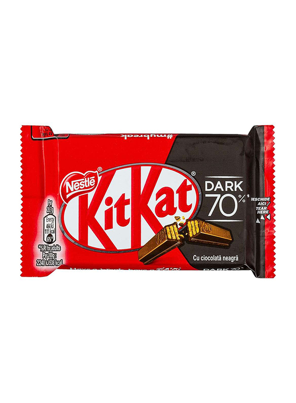 

Nestle Kit Kat 4-Fingers 70% Dark Chocolate, 41.5g