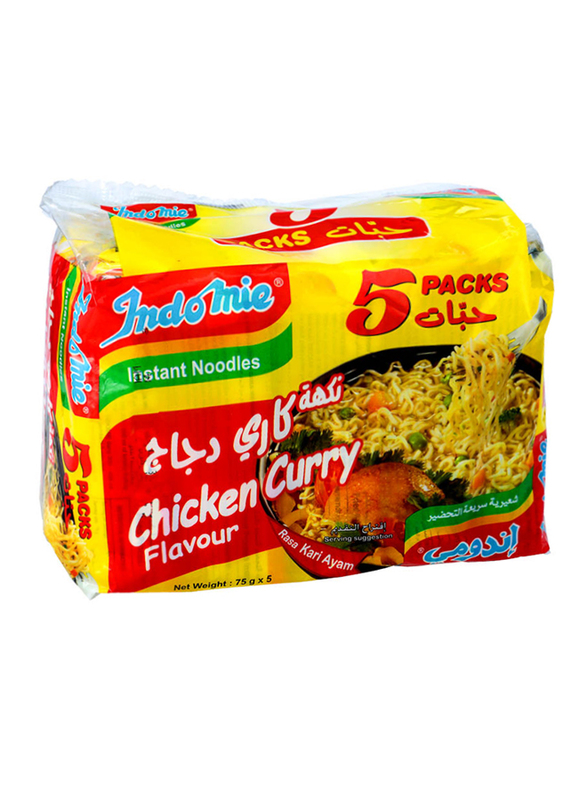 

Indomie Chicken Curry Instant Noodles, 5 Packs x 75g