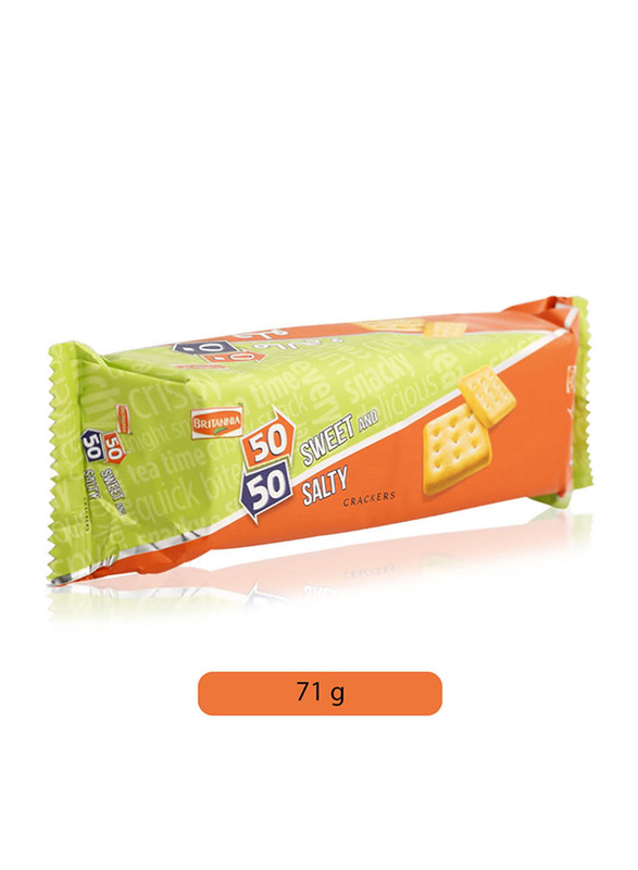 

Britannia 50-50 Crackers, 71g