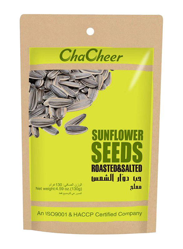 

Chacheer Roasted & Salted Sunflower Seeds, 130g