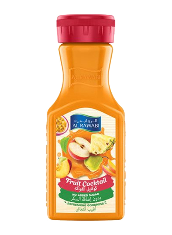 

Al Rawabi No Added Sugar Fruit Cocktail Juice, 350ml