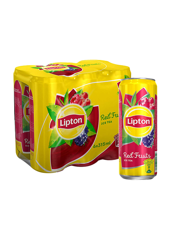 

Lipton Red Fruits Ice Tea, 6 x 315ml