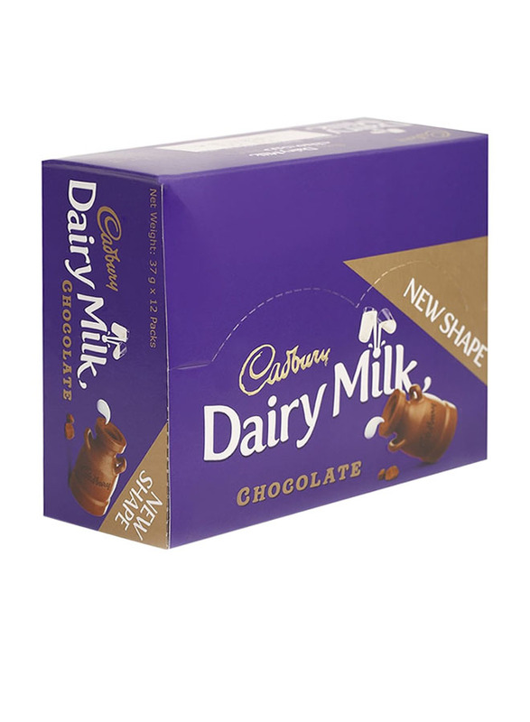 

Cadbury Dairy Milk Chocolate, 12 x 37g