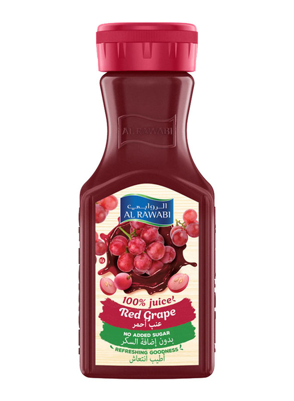 

Al Rawabi No Added Sugar Red Grape Juice, 350ml