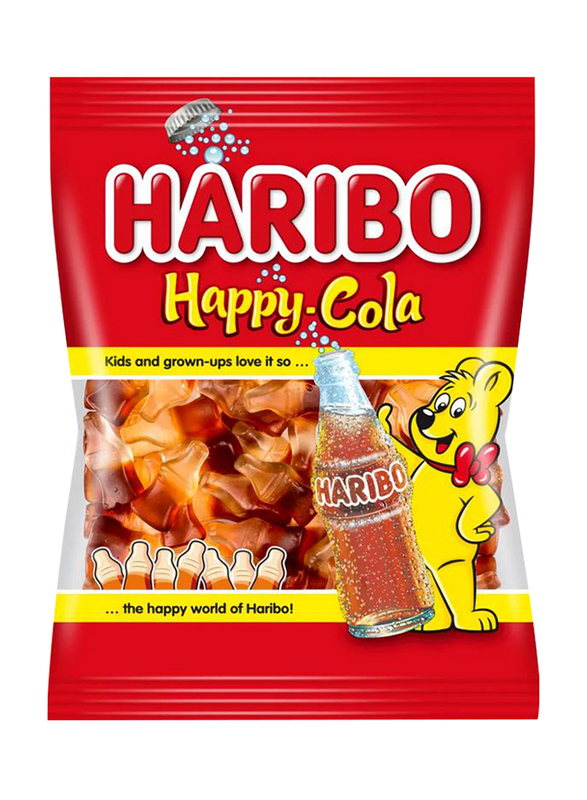 

Haribo Artificial Color Free Happy Cola Candy, 80g