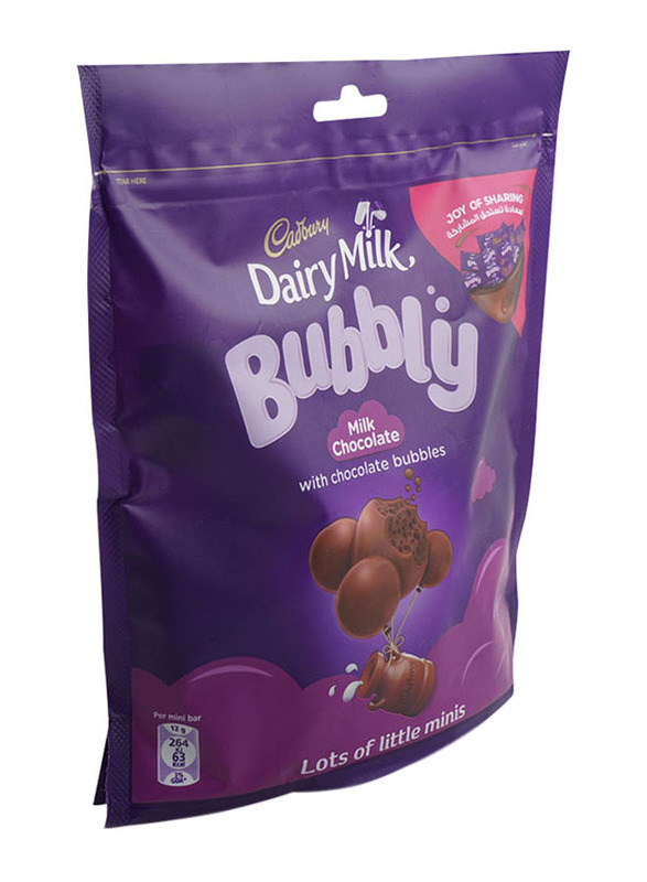 

Cadbury Dairy Milk Bubbly Chocolate, 204g