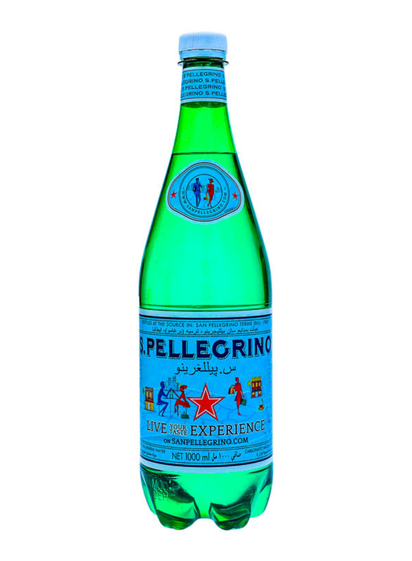 

San Pellegrino Natural Sparkling Mineral Water, 1 Liter