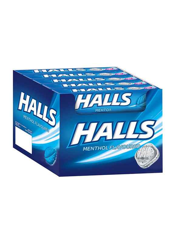 

Halls Hard Menthol Flavour Candy, 20 Packs x 25.2g