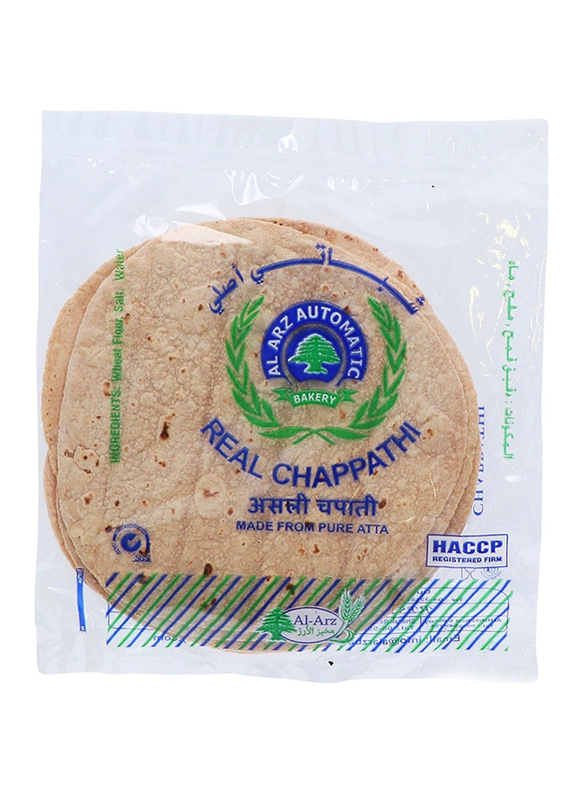 

Al Arz Bakery Real Chappathi Bread, 5 Pieces