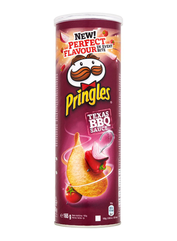 

Pringles Barbeque Potato Chips, 165g