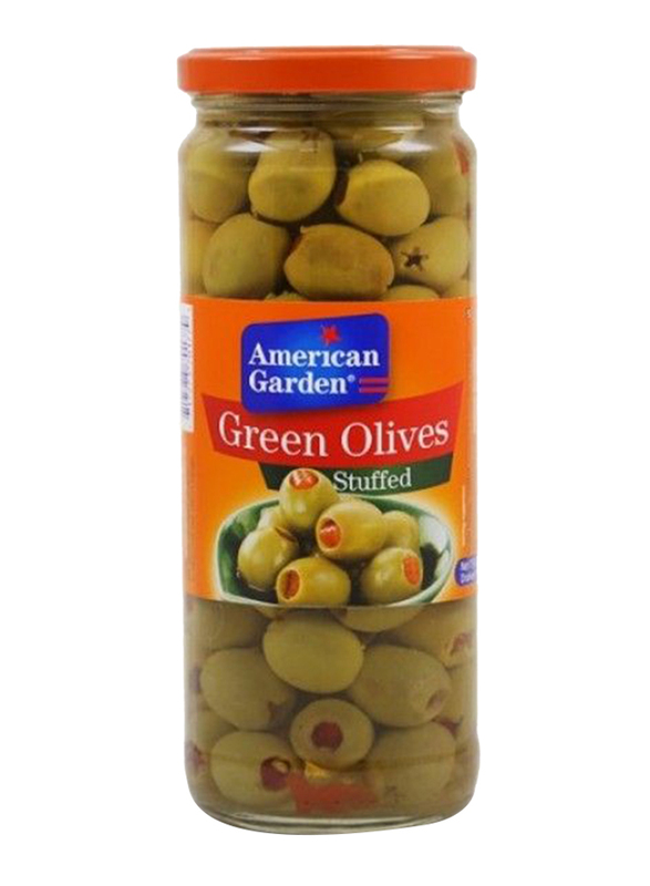 

American Garden Stuffed Green Olives, 450g