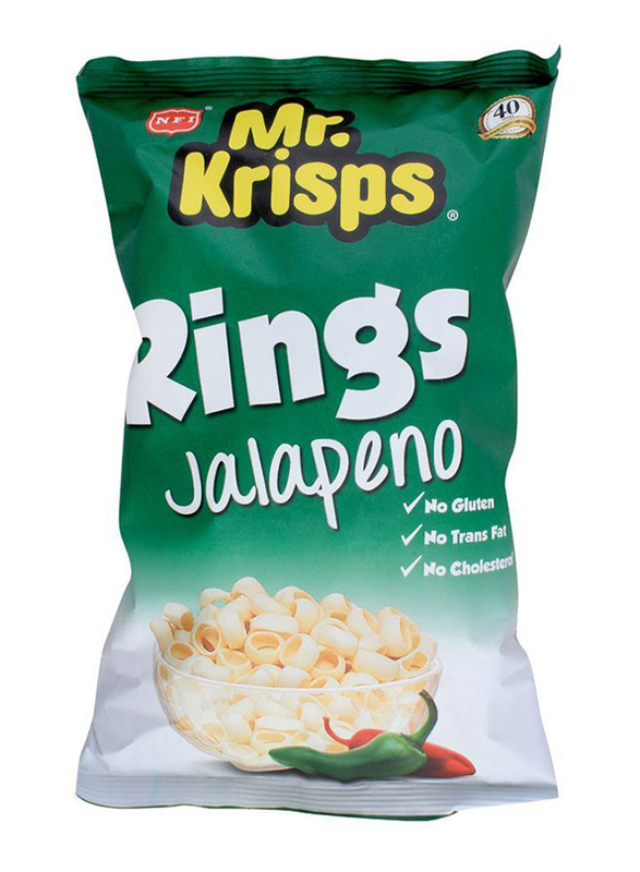 

Mr. Krisps Jalapeno Potato Rings, 80g