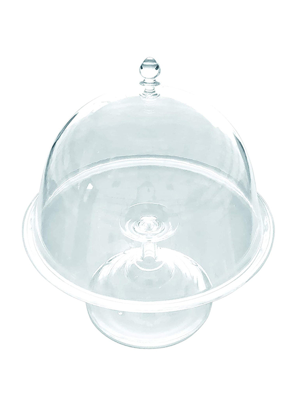 

Orchid Cake Serving Box Container, Clear