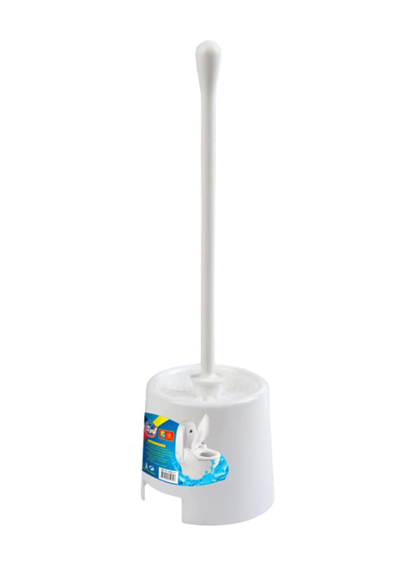 

Orchid Toilet Bowl Brush and Holder Set