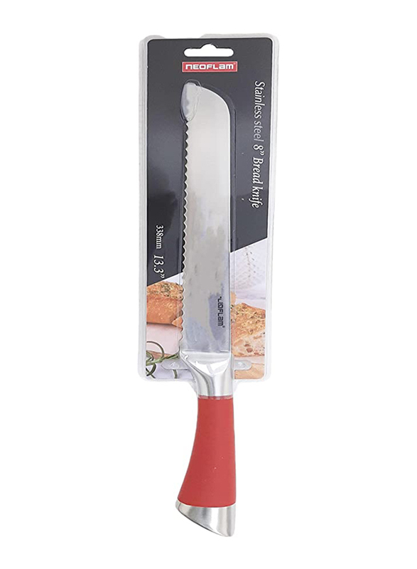 

Neoflam 13.8-inch Stainless Steel Bread Knife, Multicolour
