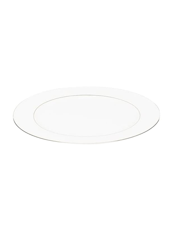 

Queens 10.5-inch Bone China Round Dinner Plate, White