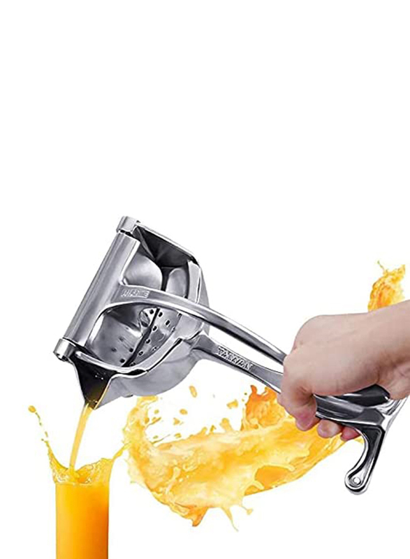 

Orchid Stainless Steel Manual Juicer, Silver