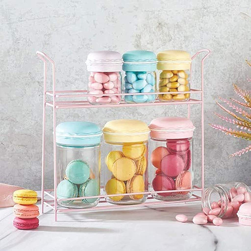 

Hane Macaron Spice & Storage Jar Set, 7-Piece, Multicolour