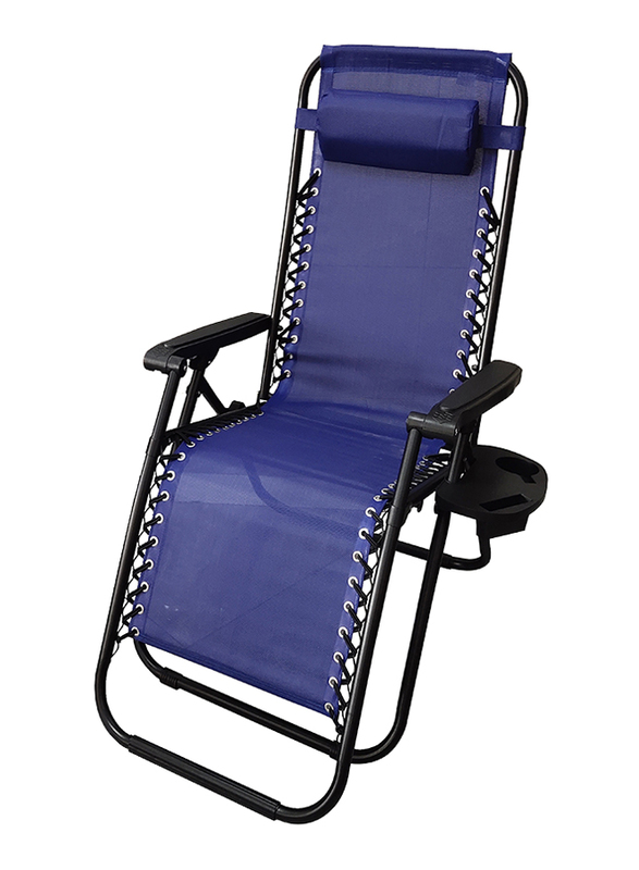 

Recliner Beach Chair, Blue