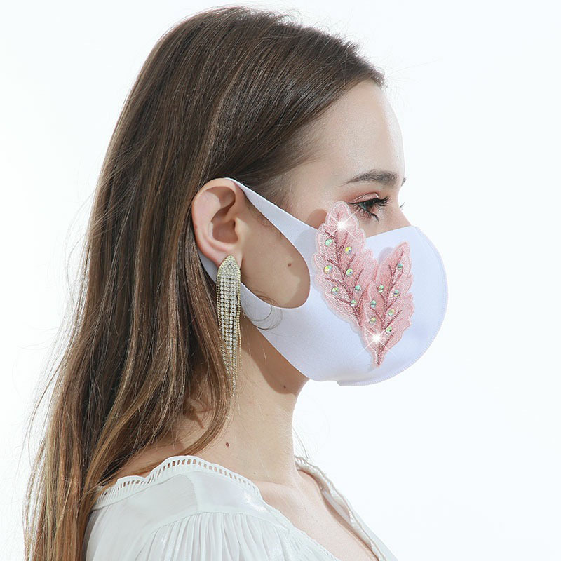 

Fashion Washable Reusable Face Mask Cover for Women and Girls, White