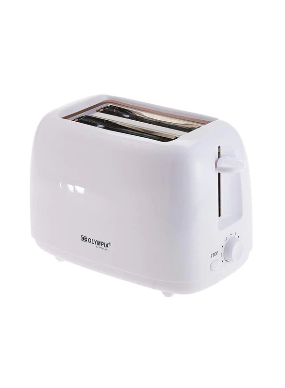 

Olympia Two Slices Plastic Toaster, OE-506, White