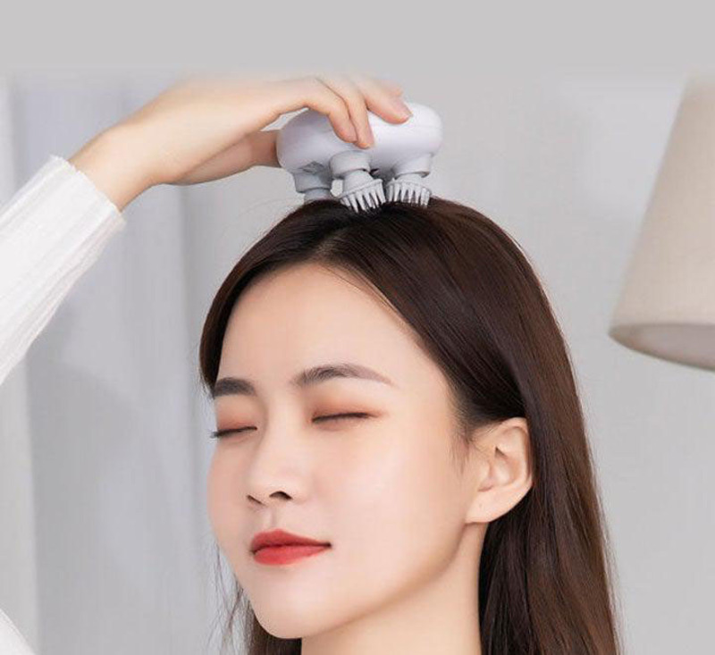 

Generic Scalp & Body Massager, Grey