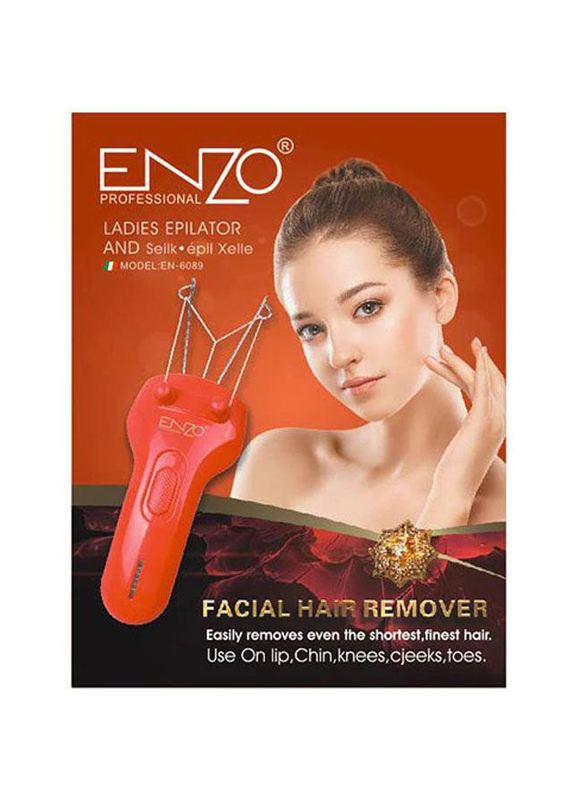 

Enzo Electric Hair Removal Machine, EN-6089, Red