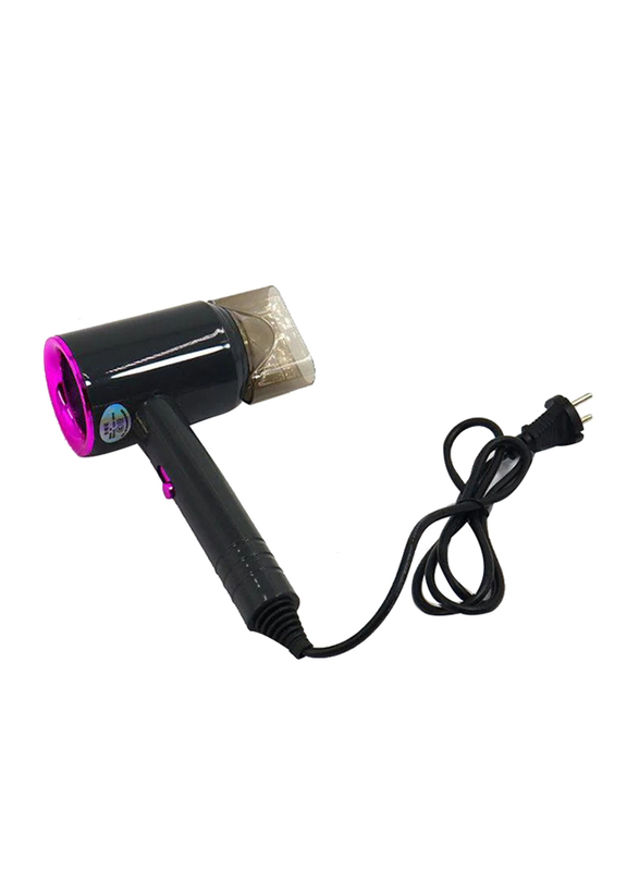 

High Speed Motor To Dry Hair Quickly Powerful Hair Dryer, Black