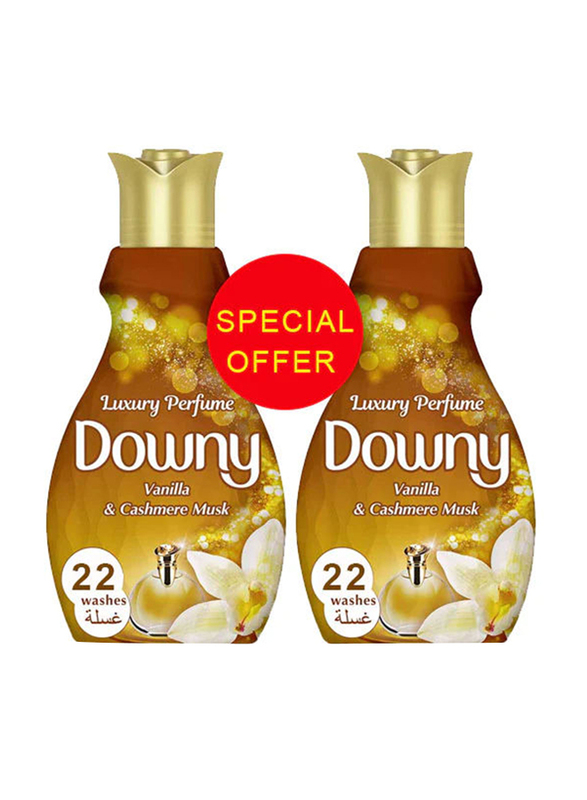 

Downy Luxurious Perfume Concentrated Fabric Softener, 2 Bottles x 880ml