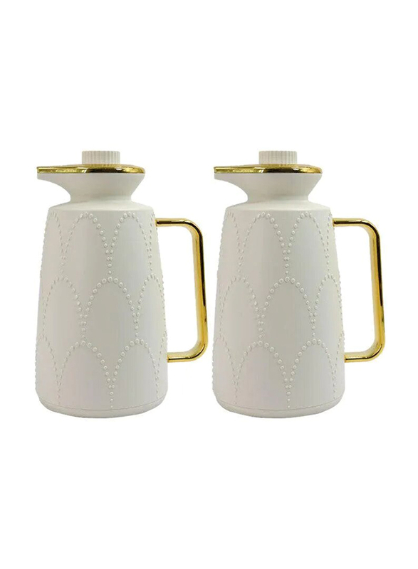 

Almarjan 2-Piece Vacuum Flask, White