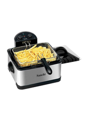 Saachi 4L Deep Fryer, NL-DF-4762, Silver