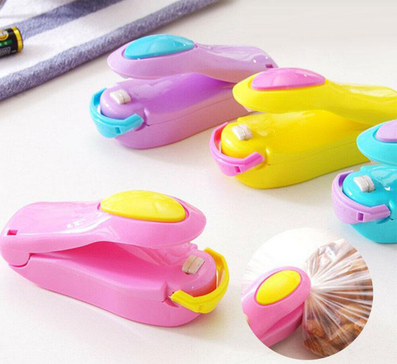 

Mini Portable Plastic Bag Sealer, Multicolour