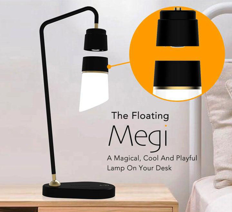 

Generic Wireless Voice-control Floating Lamp, Black/White