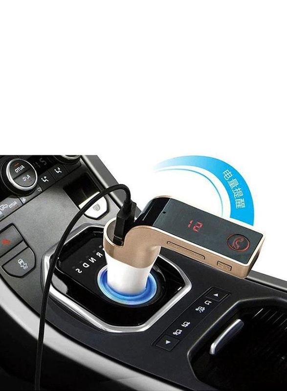 

Earldom Car Mp3+Charger Aux Audio Output, Et-M7, Rose Gold