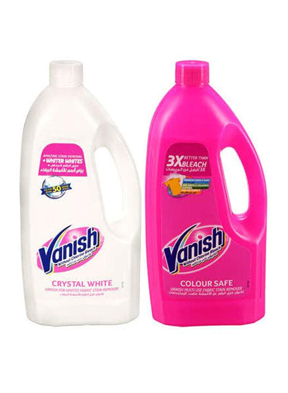 

Vanish Colour Safe Fabric Stain Remover Liquid, 2 x 2 Liters
