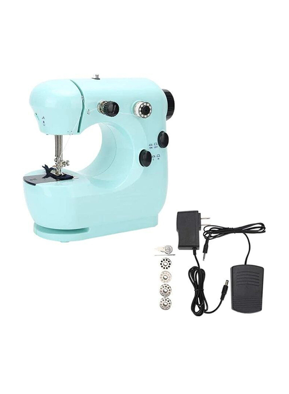 

Mini Electric Sewing Machine, JYSM-301, Blue