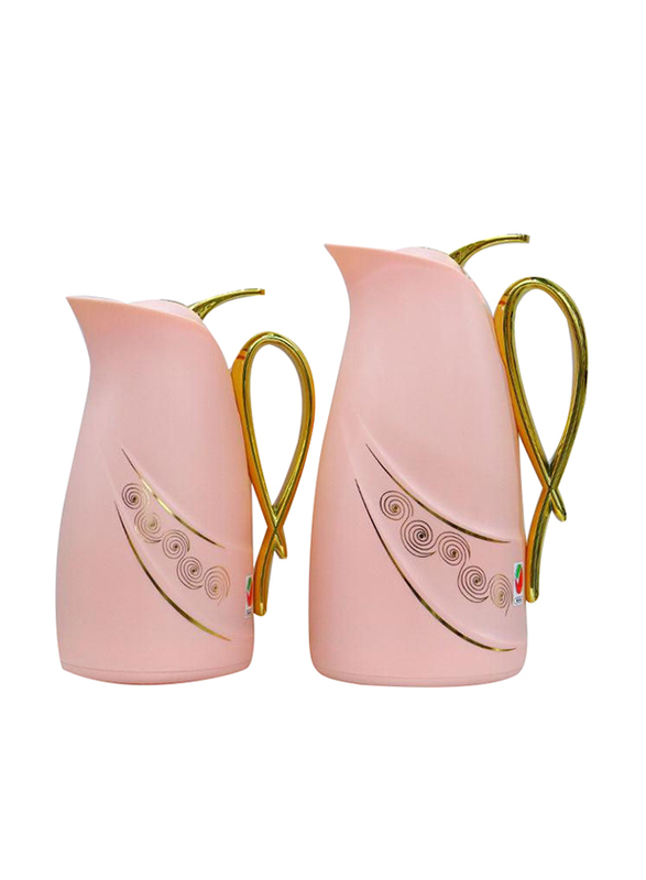 

Regal 0.5 Ltr + 1.0 Ltr 2-Piece Vacuum Jug Set, Pink