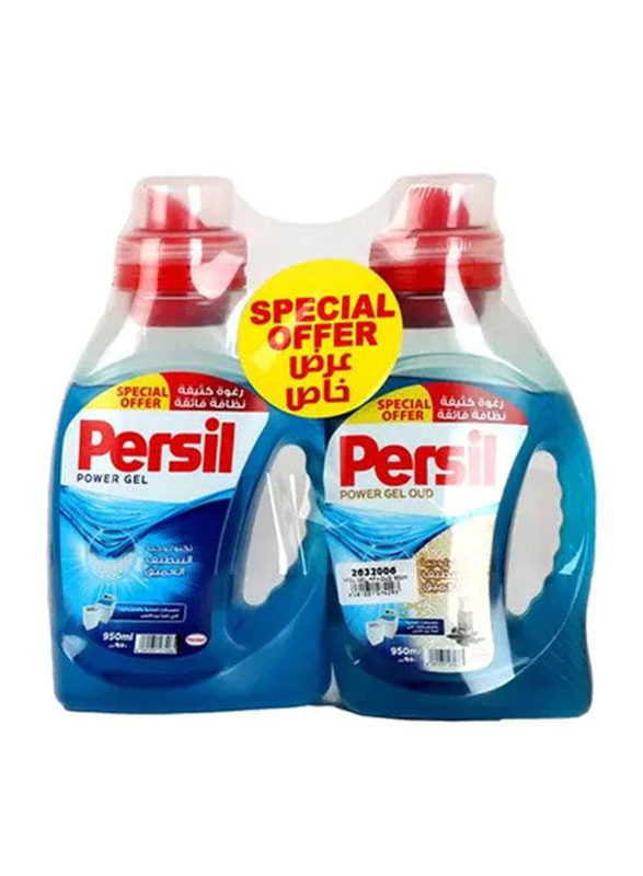

Persil Lavender Deep Clean Technology Power Gel Liquid Detergent, 2 Pieces, 3 Liters + 1 Liter