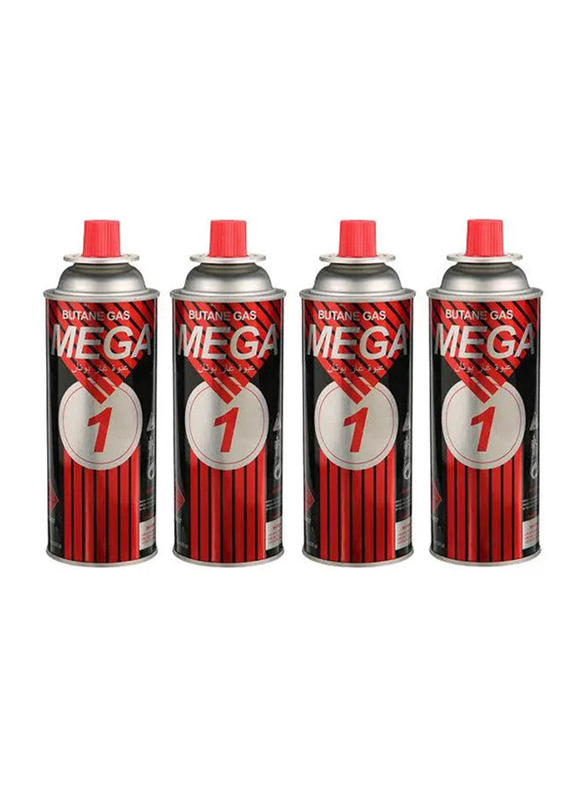 

Mega 4-Piece Butane Lighter Gas, Red