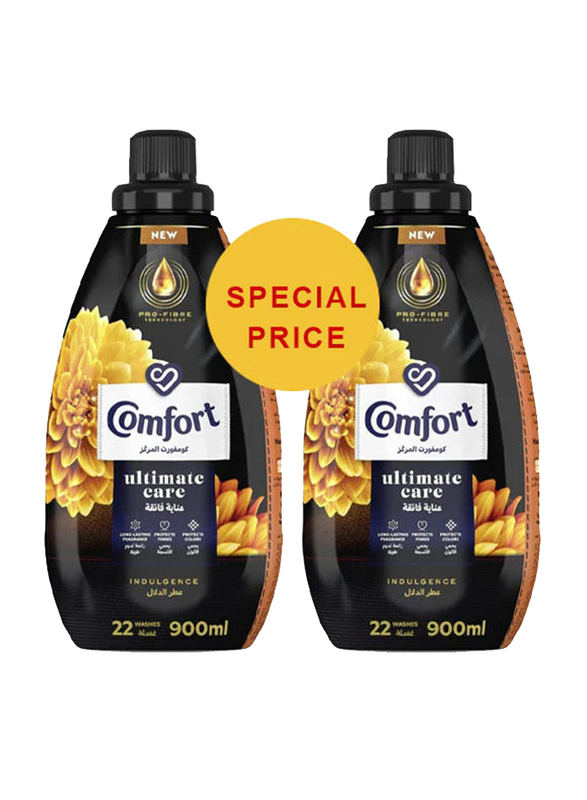 

Comfort Ultimate Care Fabric Softener, 2 x 900ml