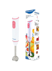 Sonashi Hand Blender with Detachable Stand, 200W, SHB-182, White