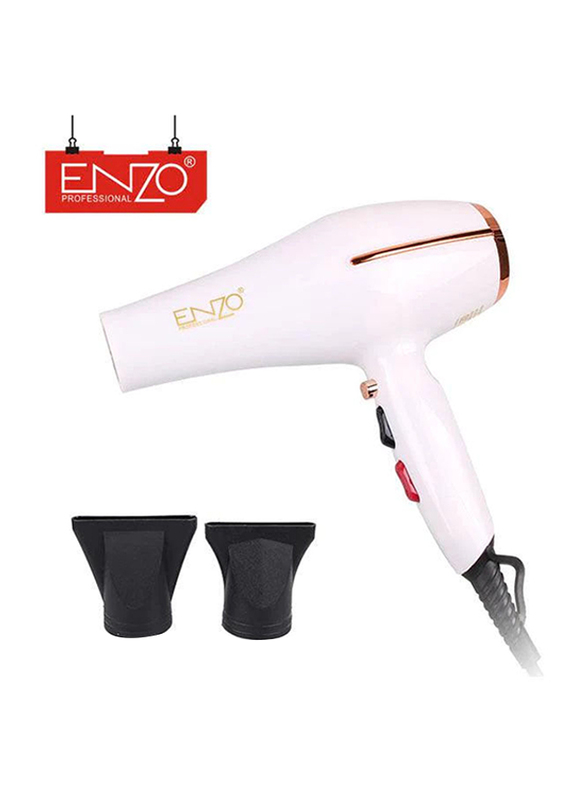 

Enzo Promotional Custom Motor Blower Hair Processor And Dryer, EN-6102, White