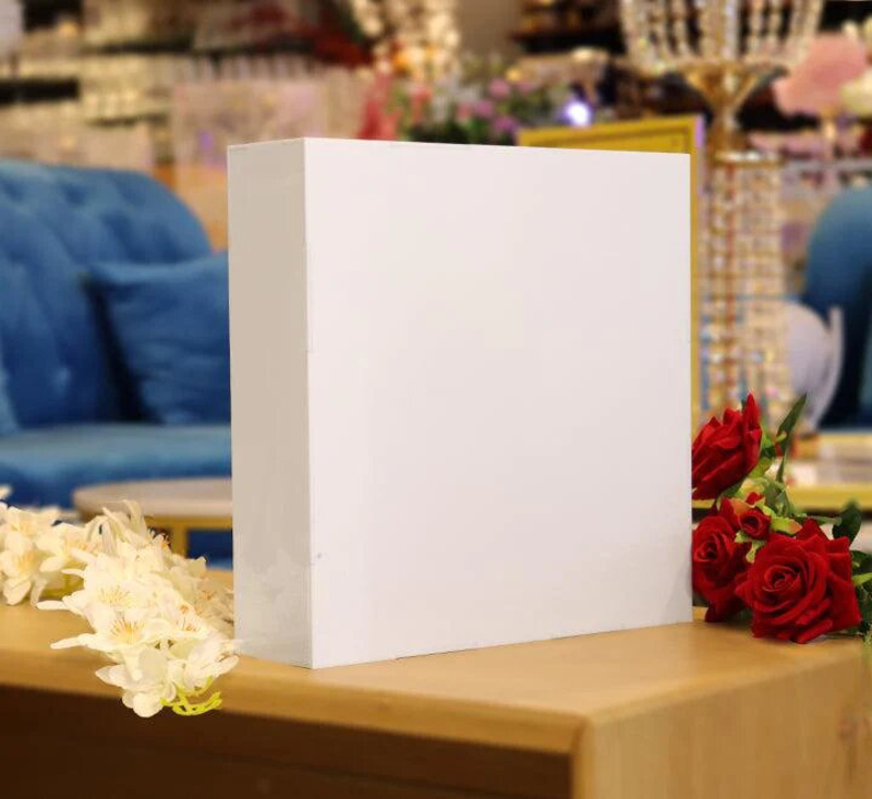 

Saving Home Acrylic Money Box, Plain White