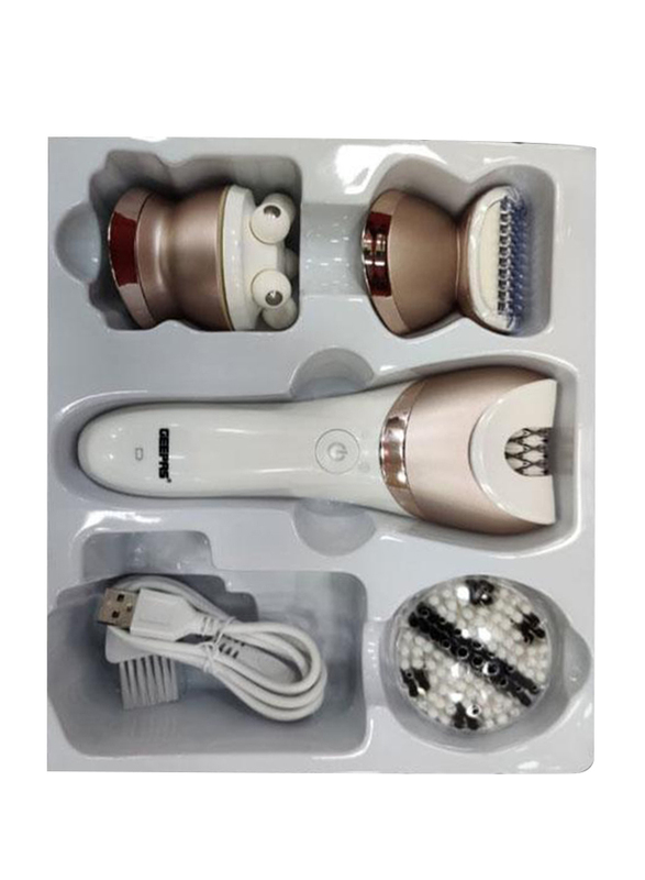 

Geepas 4-in-1 Rechargeable Ladies Grooming Set, GLS86053, Multicolour